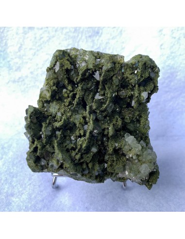 Epidote sur Quartz ref01 Venez découvrir notre 