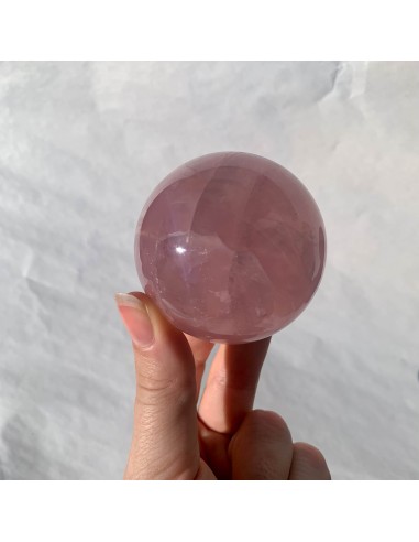 Sphère de Quartz rose astérié extra - ref02 commande en ligne