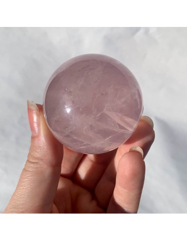 Sphère de Quartz rose astérié extra - ref05 JUSQU'A -70%! 