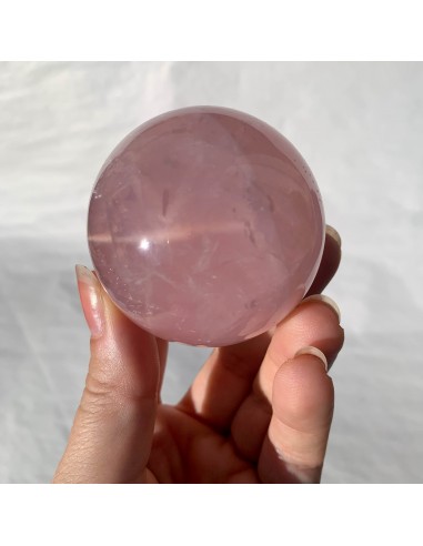 Sphère de Quartz rose astérié extra - ref13 Profitez des Offres !