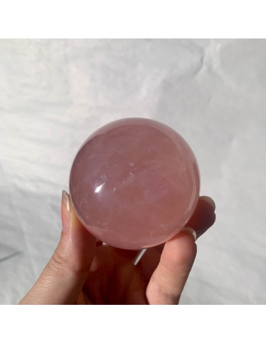 Sphère de Quartz rose astérié extra - ref19 l'achat 